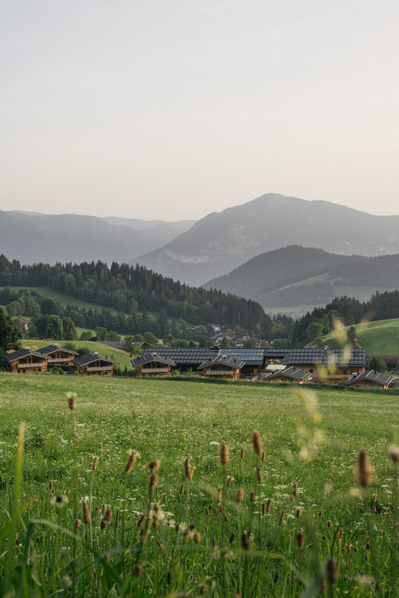 Hygna Chalets im Sommer