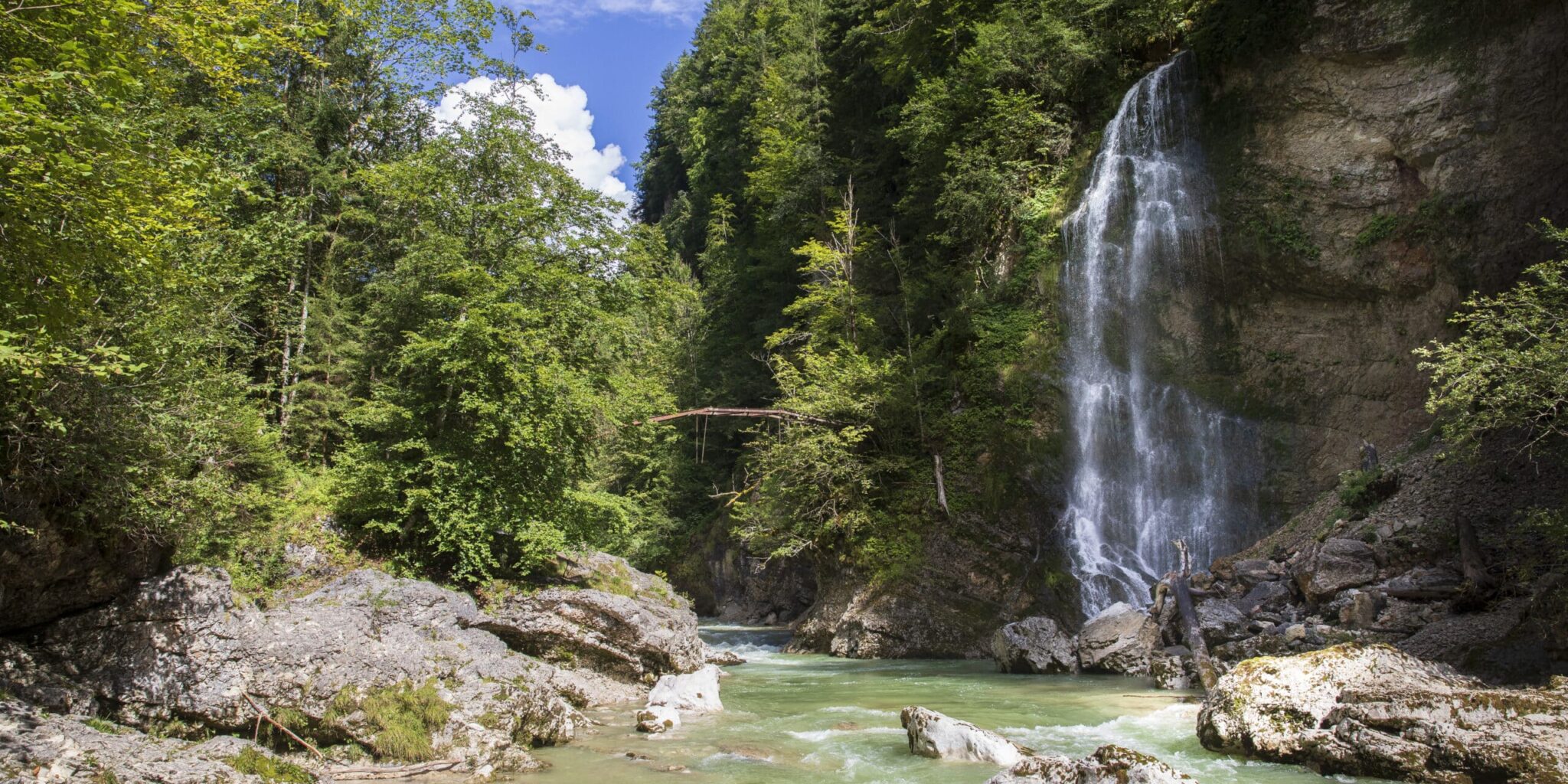 Tiefenbachklamm Brandenberg_Wasserfall_Alpbachtal Tourismus_Matthias Sedlak